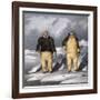 Koniaroklik and Neweetioke, 1835-John Ross-Framed Giclee Print