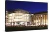 Konigsbau Shopping Centre and Kunstmuseum at Schlossplatz Square-Markus Lange-Stretched Canvas