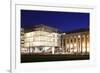 Konigsbau Shopping Centre and Kunstmuseum at Schlossplatz Square-Markus Lange-Framed Photographic Print