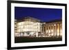 Konigsbau Shopping Centre and Kunstmuseum at Schlossplatz Square-Markus Lange-Framed Photographic Print