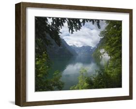 Konigssee, Berchtesgaden National Park, Bavaria, Germany-Gary Cook-Framed Photographic Print