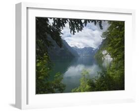 Konigssee, Berchtesgaden National Park, Bavaria, Germany-Gary Cook-Framed Photographic Print