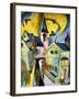 Konigstein with Red Church-Ernst Ludwig Kirchner-Framed Giclee Print