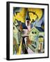 Konigstein with Red Church-Ernst Ludwig Kirchner-Framed Giclee Print