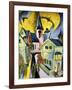 Konigstein with Red Church-Ernst Ludwig Kirchner-Framed Giclee Print