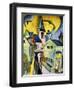 Konigstein with Red Church-Ernst Ludwig Kirchner-Framed Giclee Print