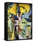 Konigstein with Red Church-Ernst Ludwig Kirchner-Framed Stretched Canvas