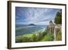 Konnigstein Fortress and Elbe River, Saxon Switzerland National Park, Saxony, Germany-Jon Arnold-Framed Photographic Print