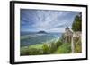 Konnigstein Fortress and Elbe River, Saxon Switzerland National Park, Saxony, Germany-Jon Arnold-Framed Photographic Print