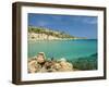 Konnos Beach, Protaras, Cyprus, Mediterranean, Europe-Stuart Black-Framed Photographic Print