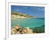 Konnos Beach, Protaras, Cyprus, Mediterranean, Europe-Stuart Black-Framed Photographic Print