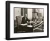 Konrad Adenauer German Statesman First Chancellor of West Germany after World War Two-null-Framed Art Print