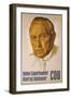 Konrad Adenauer Poster for the 1957 Elections Urging the People of Germany Not to Experiment-null-Framed Photographic Print