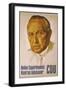 Konrad Adenauer Poster for the 1957 Elections Urging the People of Germany Not to Experiment-null-Framed Photographic Print