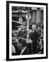 Konrad Adenauer with President John F. Kennedy-John Dominis-Framed Photographic Print