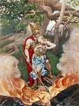 Wotan Takes Leave of Brunhild-Konrad Dielitz-Framed Giclee Print