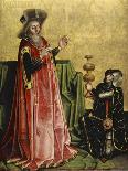 Abischai before David from the Heilspiegel Altarpiece, c.1435-Konrad Witz-Framed Giclee Print