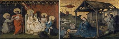 Incredulity of St Thomas and Christ and the Virgin Interceding with God the Father and the Nativity