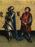 Abischai before David from the Heilspiegel Altarpiece, c.1435-Konrad Witz-Giclee Print