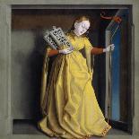 The Angel of the Annunciation from the Heilspiegel Altarpiece, c.1435-Konrad Witz-Giclee Print