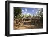 Konso Village, Rift Valley, Family Compound, Ethiopia, Africa-Martin Zwick-Framed Photographic Print