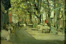 Parisian Street Scene-Konstantin A. Korovin-Giclee Print