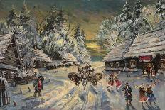 Russian Winter-Konstantin Alexeyevich Korovin-Giclee Print