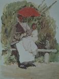 A Young Man Kneeling before a Lady-Konstantin Andreyevich Somov-Giclee Print