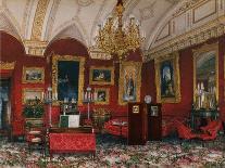 Interiors of the Winter Palace, the Winter Garden of Empress Alexandra Fyodorovna, 1860S-Konstantin Andreyevich Ukhtomsky-Framed Giclee Print