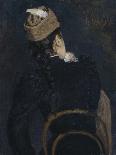 A Girl Student, 1890s-Konstantin Apollonovich Savitsky-Mounted Giclee Print