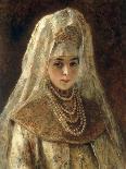 A Girl in a Boyar Costume-Konstantin Egorovich Makovsky-Giclee Print