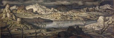 The Cimmerian Region, 1910-Konstantin Fyodorovich Bogayevsky-Framed Stretched Canvas