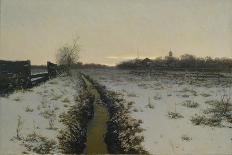 Early Snow-Konstantin Konstantinovich Pervukhin-Giclee Print