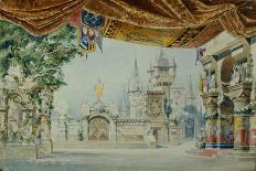 Stage Design for the Ballet Raimonda by A. Glazunov, 1899-Konstantin Matveevich Ivanov-Stretched Canvas