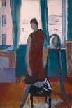 On the Terrace, 1929-Konstantin Nikolayevich Istomin-Mounted Giclee Print