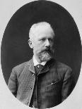 Peter Tchaikovsky, Russian Composer, 1880S-Konstantin Schapiro-Giclee Print