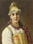 Boyar's Wife, 1880S-Konstantin Yegorovich Makovsky-Giclee Print