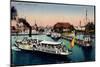 Konstanz Bodensee, Blick in Den Hafen, Dampfer-null-Mounted Giclee Print