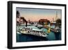 Konstanz Bodensee, Blick in Den Hafen, Dampfer-null-Framed Giclee Print