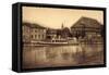 Konstanz Bodensee, Blick Zum Hafen, Dampfer Mainau-null-Framed Stretched Canvas