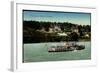 Konstanz Bodensee, Dampfer, Waldhaus Job-null-Framed Giclee Print