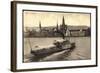 Konstanz, Dampfer Habsburg, Bodensee, Insel Hotel-null-Framed Giclee Print