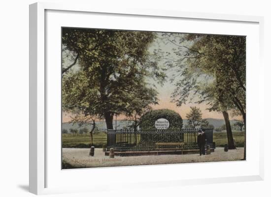 Konstanz, Husenstein, Johannes Hus, Monument-null-Framed Giclee Print