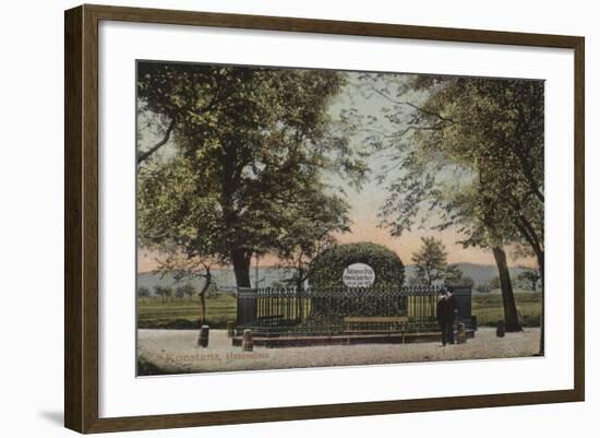 Konstanz, Husenstein, Johannes Hus, Monument-null-Framed Giclee Print