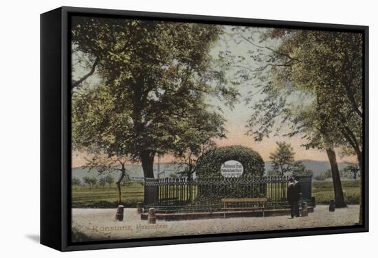 Konstanz, Husenstein, Johannes Hus, Monument-null-Framed Stretched Canvas