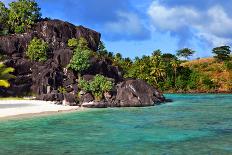 Azure Lagoon of Island Bora Bora Polynesia.-Konstik-Photographic Print