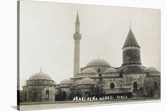 Konya - Mosque and Turbe (Burial Building) of Rumi-null-Stretched Canvas