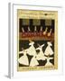 Konya Whirling Dervishes Ritual, 16th Century, Ottoman Miniature of the Anatolian School-null-Framed Giclee Print