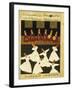 Konya Whirling Dervishes Ritual, 16th Century, Ottoman Miniature of the Anatolian School-null-Framed Giclee Print