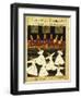 Konya Whirling Dervishes Ritual, 16th Century, Ottoman Miniature of the Anatolian School-null-Framed Giclee Print